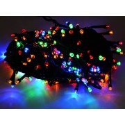 Светодиодная гирлянда "Нить" 220V 100pcs (чёрный провод)